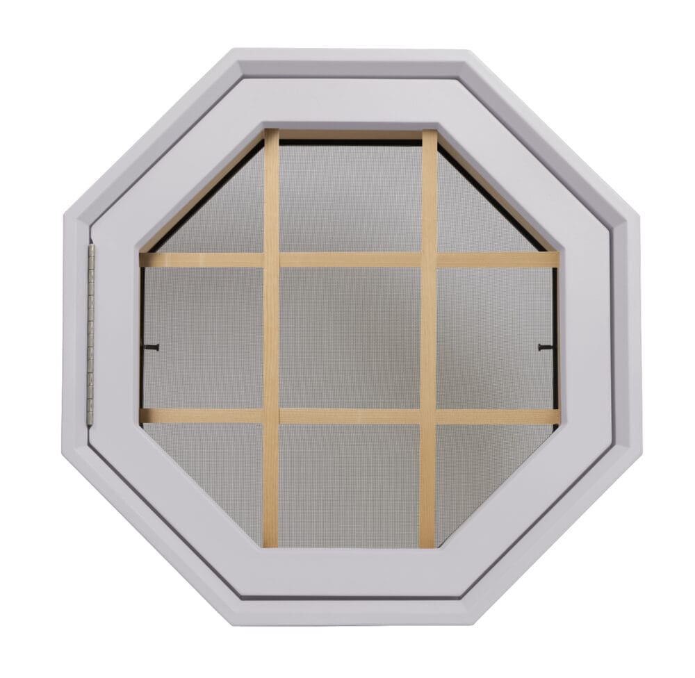 Rambler Breeze Poly Venting Octagon Window With Grille